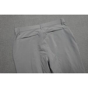 Fabletics The Only Pant Mens 36x30 Gray Khakis Water Resistant Stretch NWT